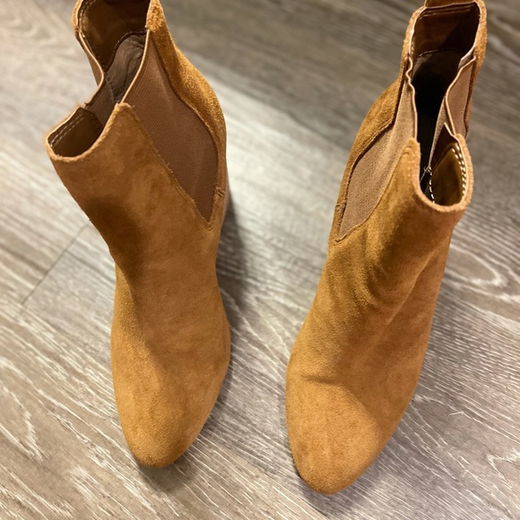 Steve Madden camel booties 7 1/2 - Picture 4 of 5